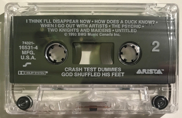 Crash Test Dummies : God Shuffled His Feet (Album)