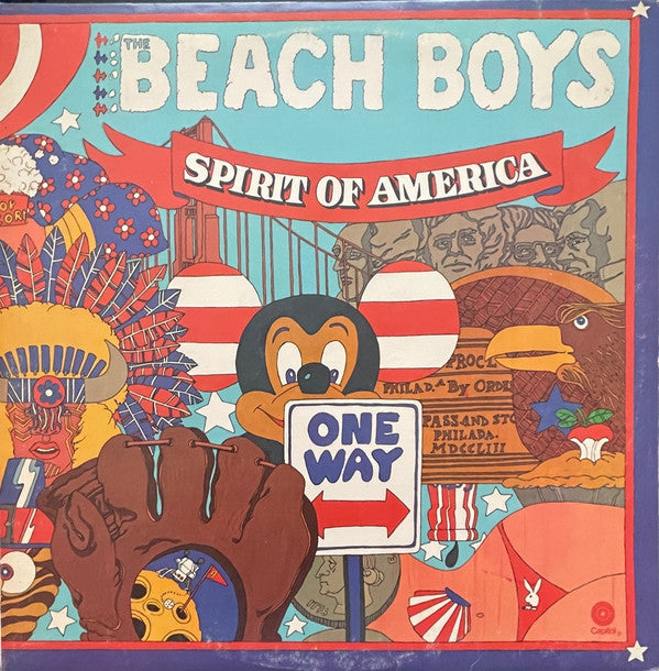 Beach Boys, The : Spirit Of America (LP,Compilation,Club Edition,Stereo)