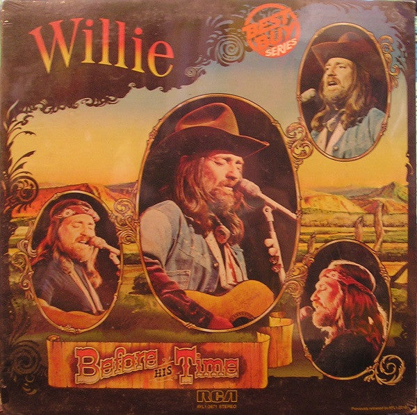 Willie Nelson : Willie - Before His Time (LP,Album,Compilation,Stereo)