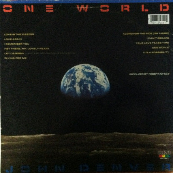 John Denver : One World (LP,Album)