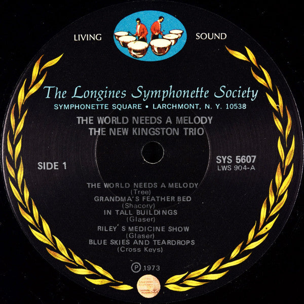 New Kingston Trio, The : The World Needs A Melody (LP,Album)