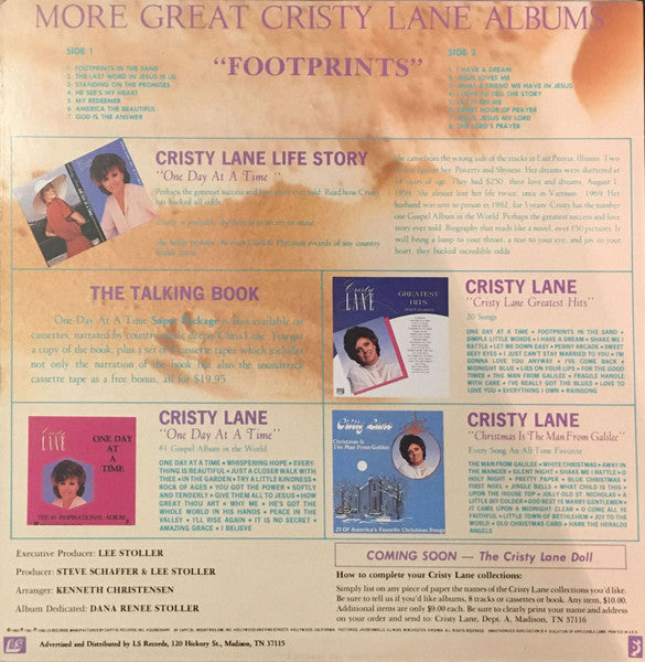Cristy Lane : Footprints (LP)