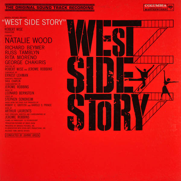 Leonard Bernstein : West Side Story (The Original Sound Track Recording) (LP,Album,Mono)