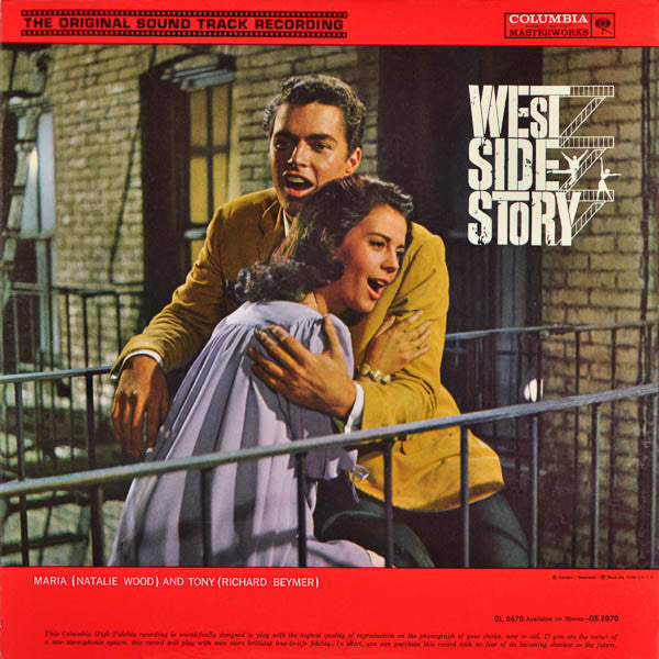 Leonard Bernstein : West Side Story (The Original Sound Track Recording) (LP,Album,Mono)