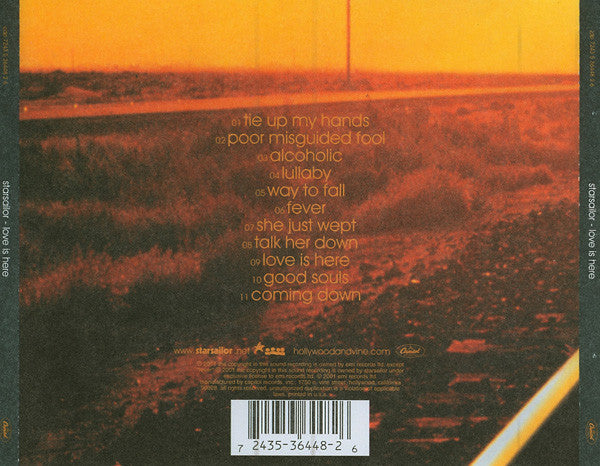 Starsailor : Love Is Here (Album)