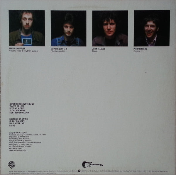Dire Straits : Dire Straits (LP,Album,Repress)