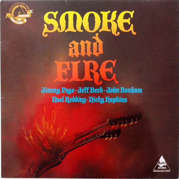 Jimmy Page, Jeff Beck, John Bonham, Noel Redding, Nicky Hopkins : Smoke And Fire (LP,Album,Reissue)