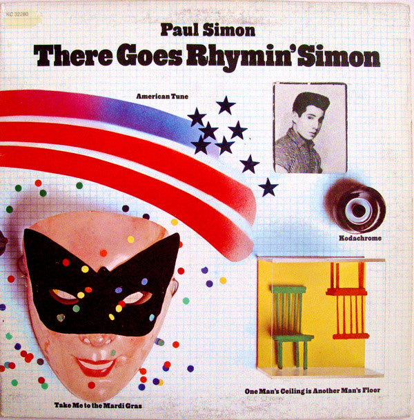 Paul Simon : There Goes Rhymin' Simon (LP,Album,Stereo)