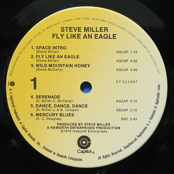 Steve Miller Band : Fly Like An Eagle ()