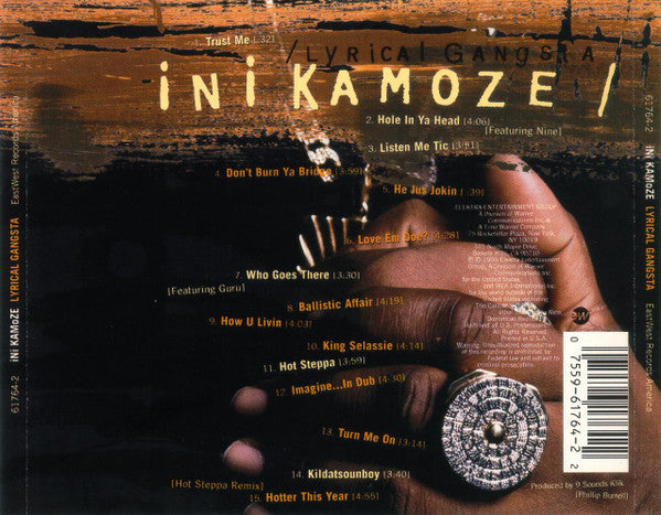 Ini Kamoze : Lyrical Gangsta (Album)
