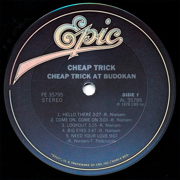 Cheap Trick : Cheap Trick At Budokan (LP,Album)