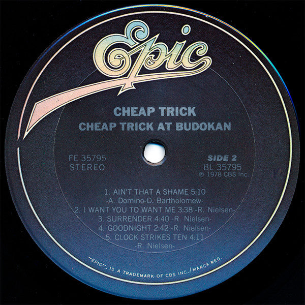 Cheap Trick : Cheap Trick At Budokan (LP,Album)