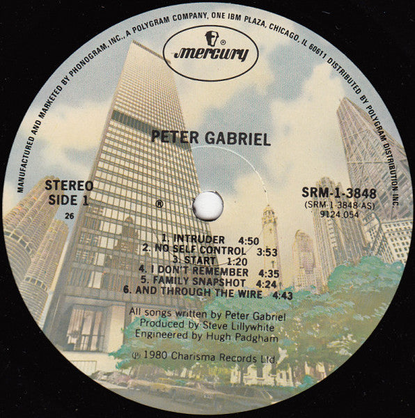 Peter Gabriel : Peter Gabriel (LP,Album)