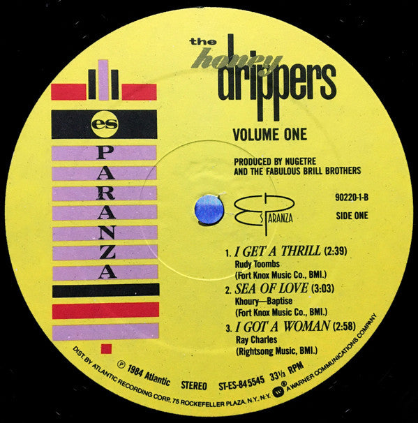 Honeydrippers, The : Volume One (12",EP,33 ⅓ RPM)
