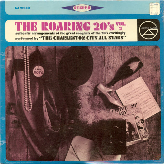 Charleston City All-Stars, The : The Roaring 20's Vol. 2 (LP,Reissue)