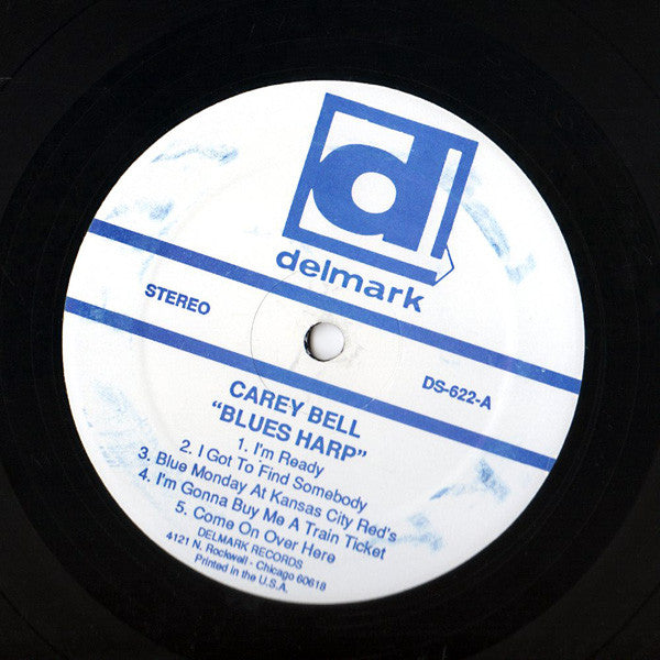 Carey Bell : Carey Bell's Blues Harp (LP,Album,Stereo,Reissue)