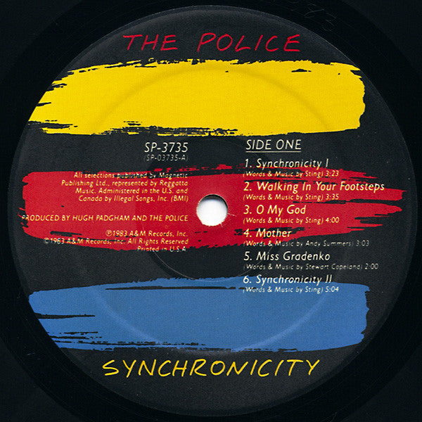 Police, The : Synchronicity (LP,Album)