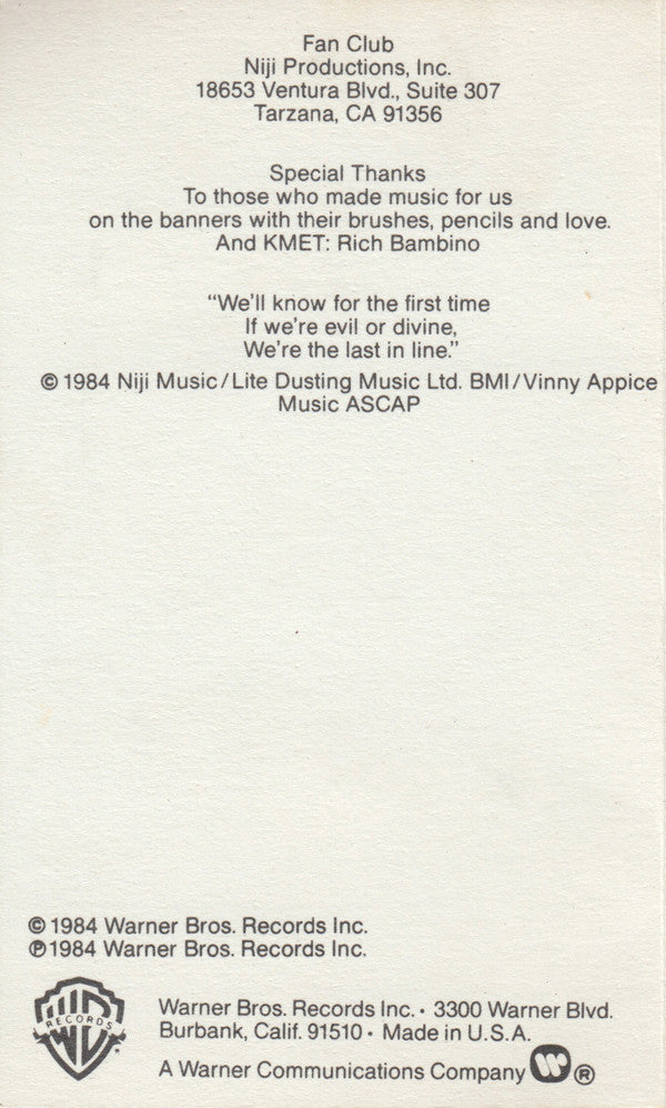 Dio (2) : The Last In Line (Album)