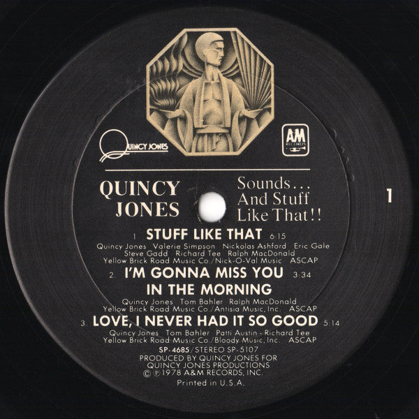 Quincy Jones : Sounds ... And Stuff Like That!! (LP,Album,Stereo)