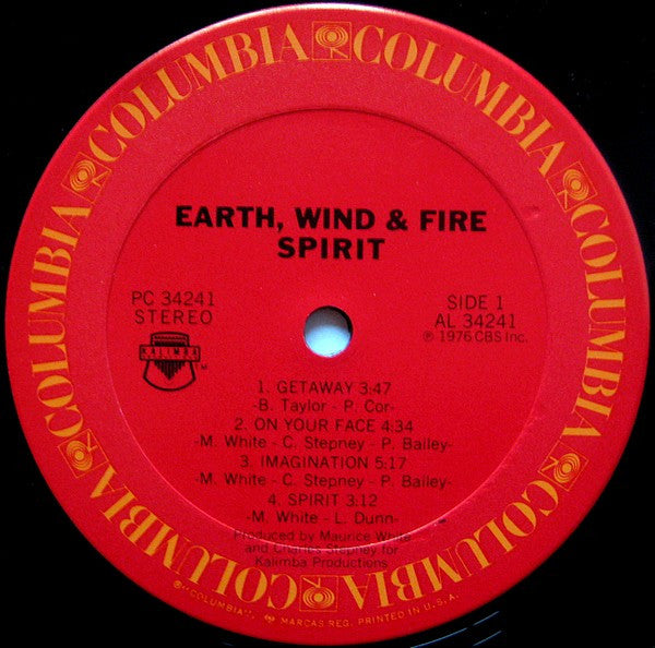 Earth, Wind & Fire : Spirit (LP,Album)