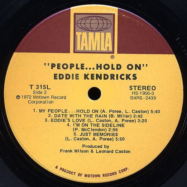Eddie Kendricks : People...Hold On (LP,Album)