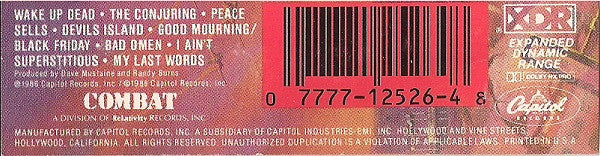 Megadeth : Peace Sells... But Who's Buying? (Album,Stereo)