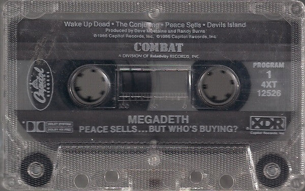 Megadeth : Peace Sells... But Who's Buying? (Album,Stereo)