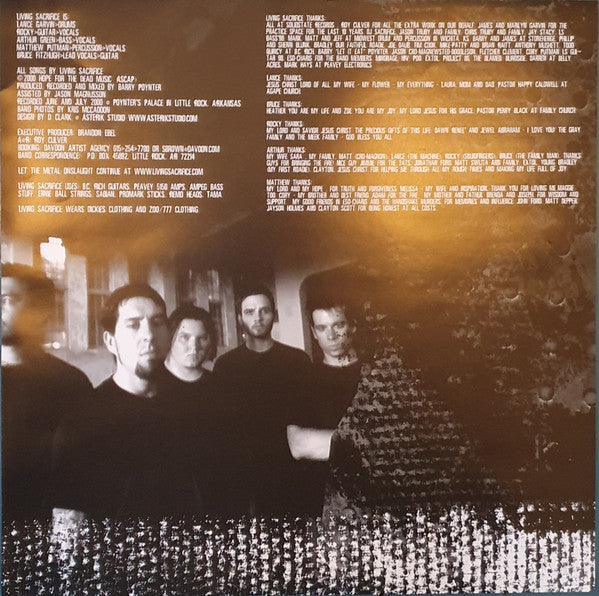 Living Sacrifice : The Hammering Process (LP,Album)
