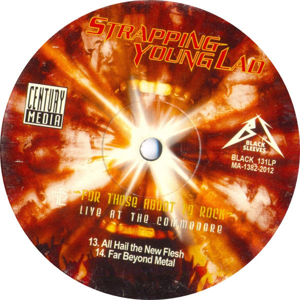 Strapping Young Lad : For Those Aboot To Rock - Live At The Commodore (LP,Album,Limited Edition)
