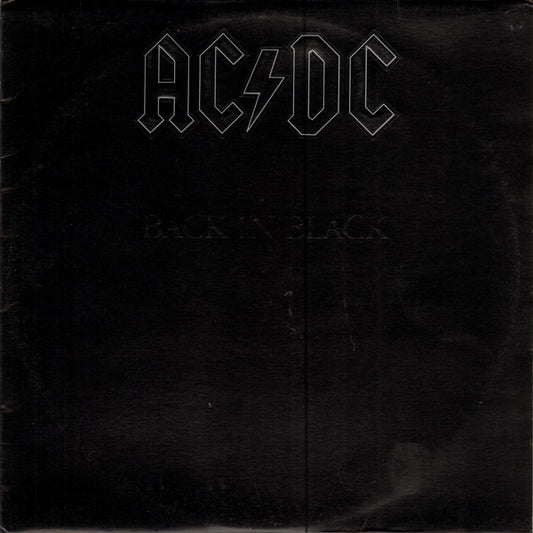 AC/DC : Back In Black (LP,Album)