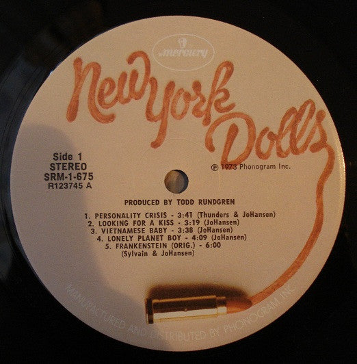 New York Dolls : New York Dolls (LP,Album,Club Edition,Stereo)