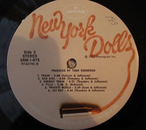 New York Dolls : New York Dolls (LP,Album,Club Edition,Stereo)