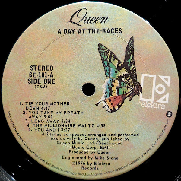 Queen : A Day At The Races (LP,Album,Stereo)