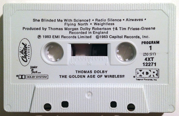 Thomas Dolby : The Golden Age Of Wireless (Album)