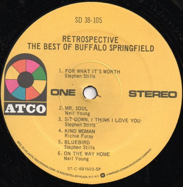 Buffalo Springfield : Retrospective - The Best Of Buffalo Springfield (LP,Compilation,Reissue,Stereo)