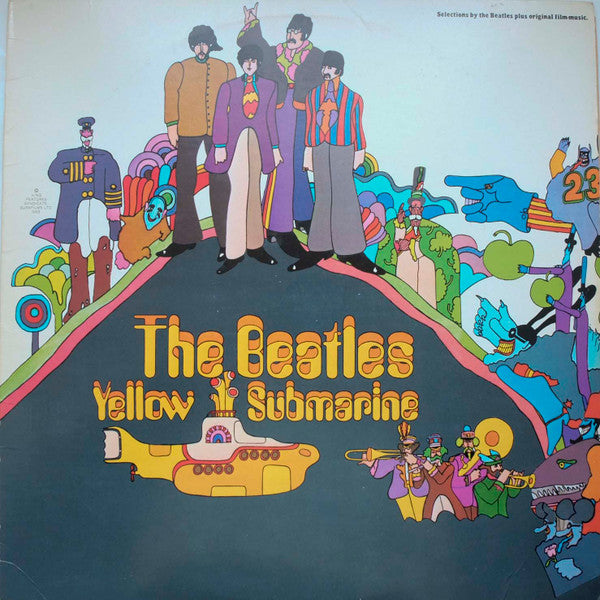Beatles, The : Yellow Submarine (LP,Album,Reissue,Stereo)
