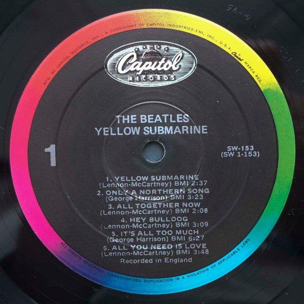 Beatles, The : Yellow Submarine (LP,Album,Reissue,Stereo)