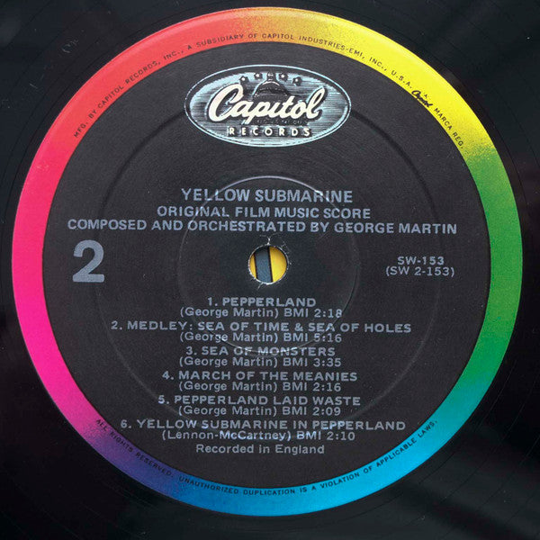 Beatles, The : Yellow Submarine (LP,Album,Reissue,Stereo)