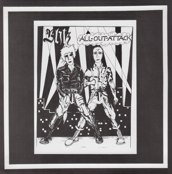 Blitz (3) : All Out Attack E.P. (7",45 RPM,EP,Reissue)