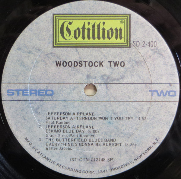 Various : Woodstock Two (LP,Album)