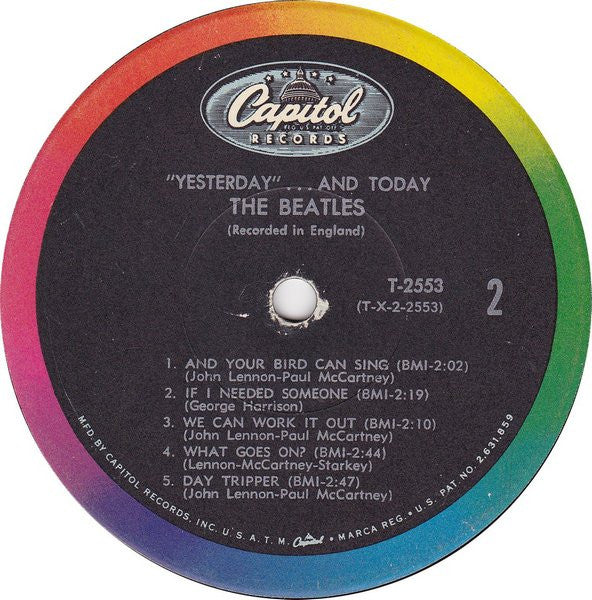 Beatles, The : Yesterday And Today (LP,Album,Compilation,Mono)