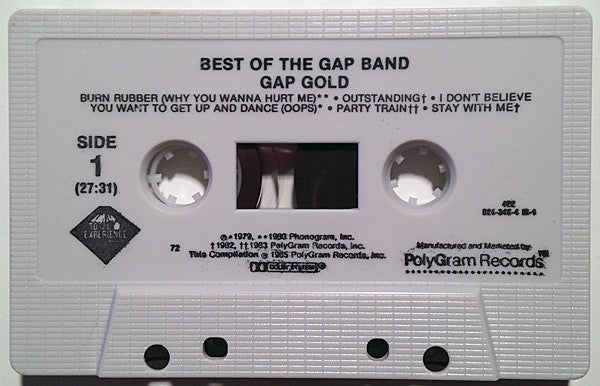 Gap Band, The : Best Of The Gap Band - Gap Gold (Compilation)