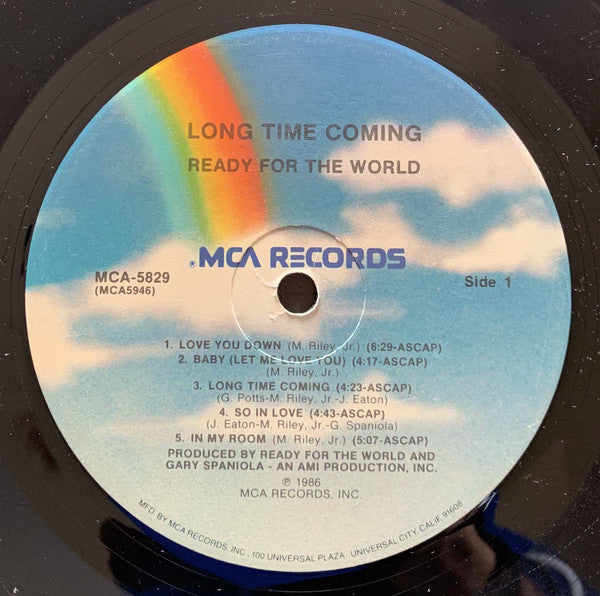 Ready For The World : Long Time Coming (LP,Album)