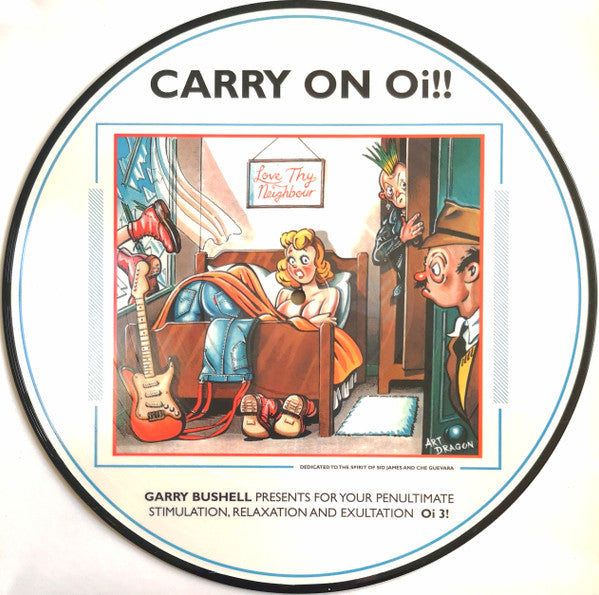 Various : Carry On Oi!! (LP,Compilation,Picture Disc,Reissue)
