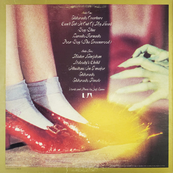 Electric Light Orchestra : Eldorado - A Symphony By The Electric Light Orchestra (LP,Album,Stereo)