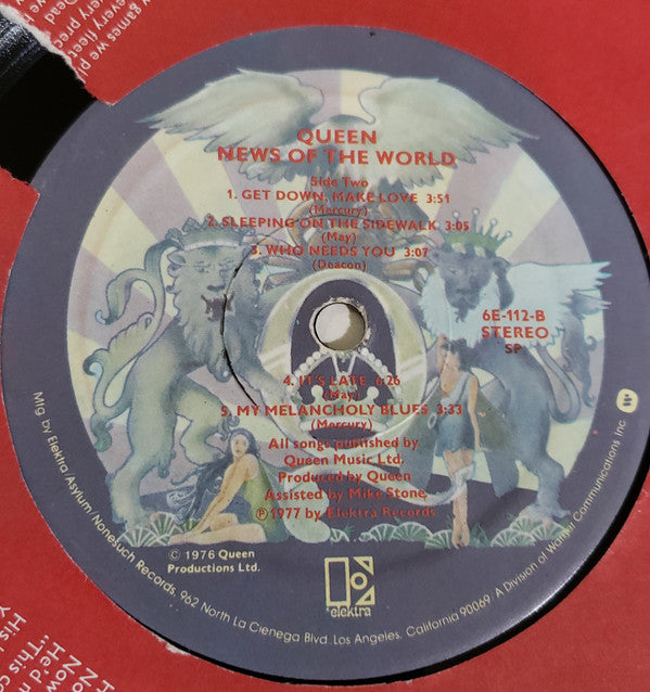 Queen : News Of The World (LP,Album)