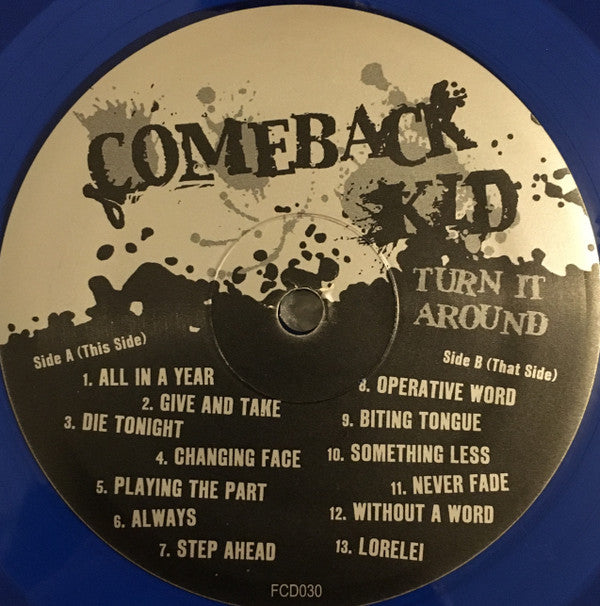 Comeback Kid : Turn It Around (LP,Limited Edition,Reissue)