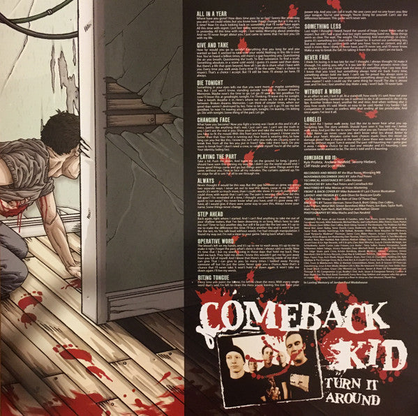 Comeback Kid : Turn It Around (LP,Limited Edition,Reissue)