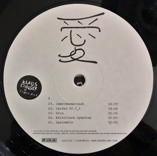 Klaus Dinger + Japandorf : Klaus Dinger + Japandorf (LP,Album)