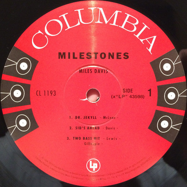 Miles Davis : Milestones (LP,Album,Record Store Day,Limited Edition,Numbered,Reissue,Mono)